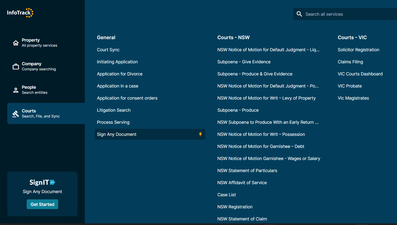 NEW Court eFilings NSW