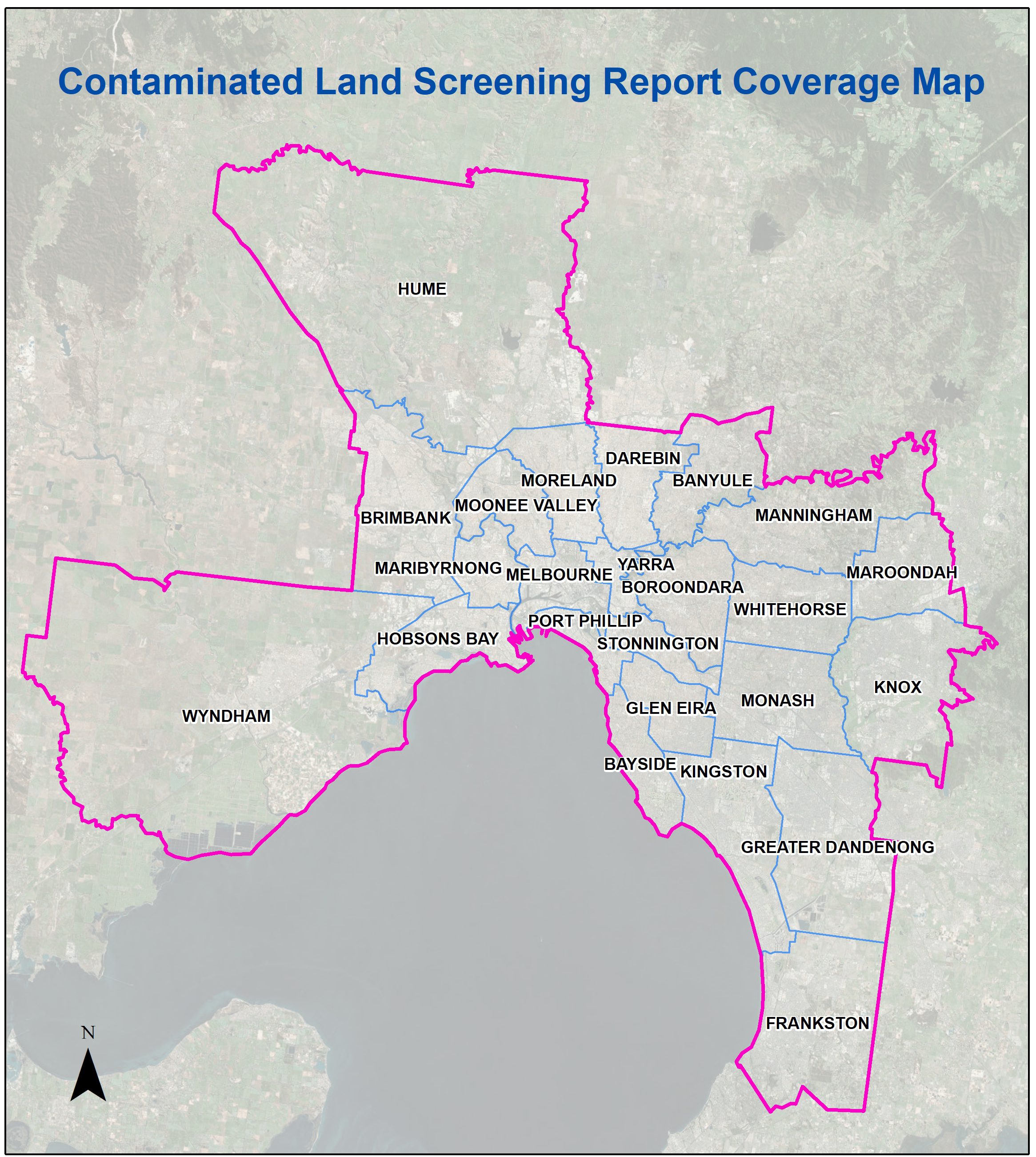 VIC Coverage Map VIC Coverage Map